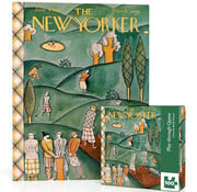 New York Puzzle Company New York Puzzle Co. The New Yorker: Play-through Queue Mini Puzzle 100pcs