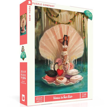 New York Puzzle Company New York Puzzle Co. Janet Hill: Venus in her Lair Puzzle 750pcs
