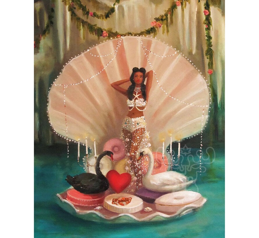 New York Puzzle Co. Janet Hill: Venus in her Lair Puzzle 750pcs