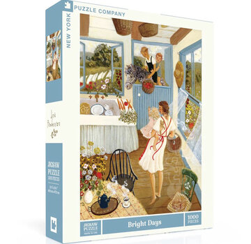 New York Puzzle Company New York Puzzle Co. Loré Pemberton: Bright Days Puzzle 1000pcs