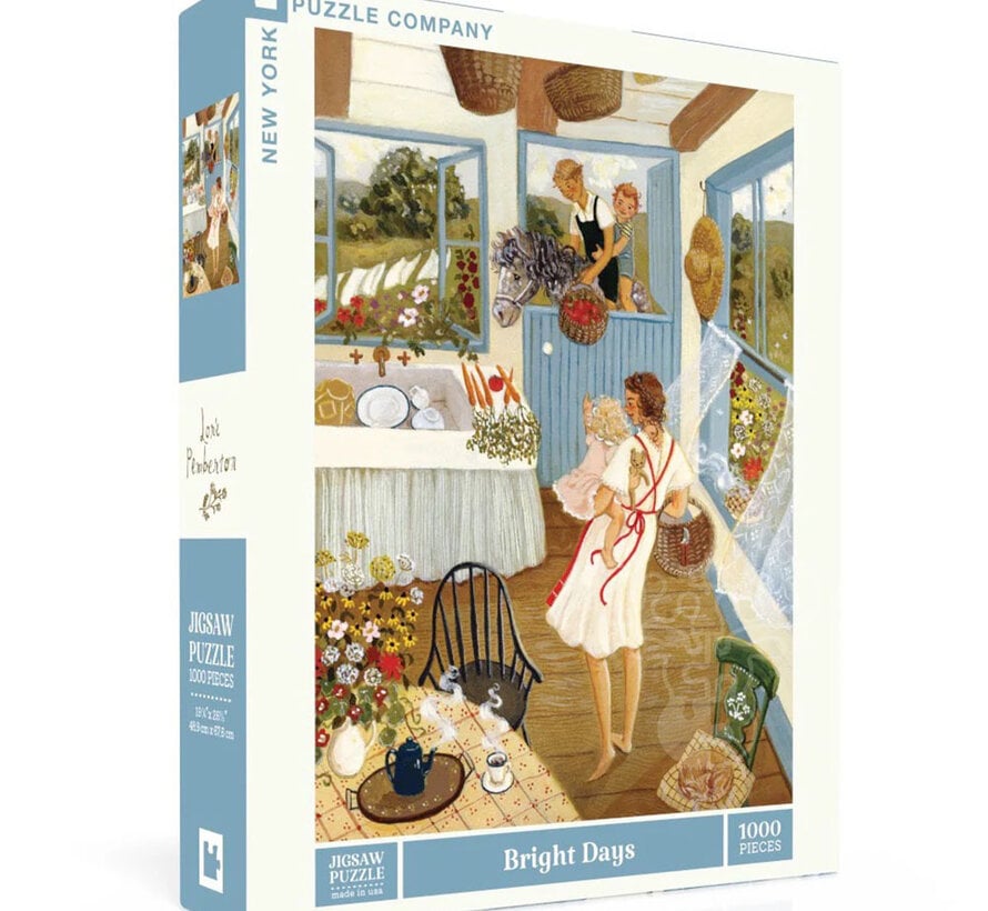 New York Puzzle Co. Loré Pemberton: Bright Days Puzzle 1000pcs