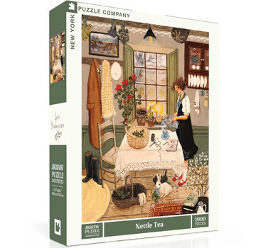 New York Puzzle Company New York Puzzle Co. Loré Pemberton: Nettle Tea Puzzle 1000pcs