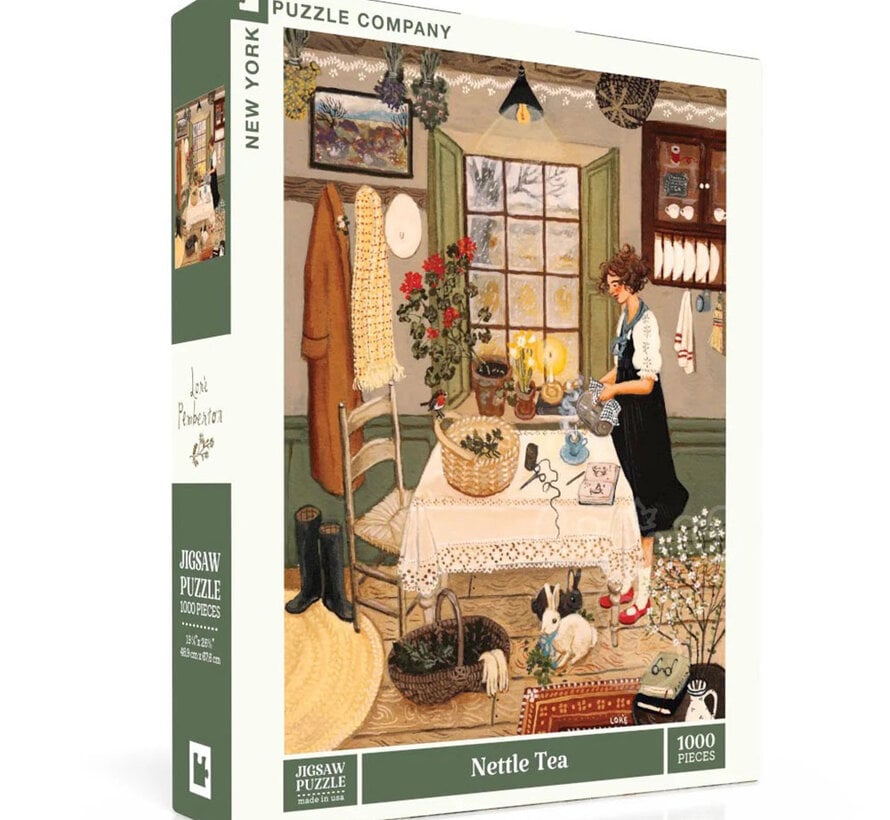 New York Puzzle Co. Loré Pemberton: Nettle Tea Puzzle 1000pcs