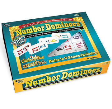 Puremco FINAL SALE Puremco Double 12 Number Dominoes