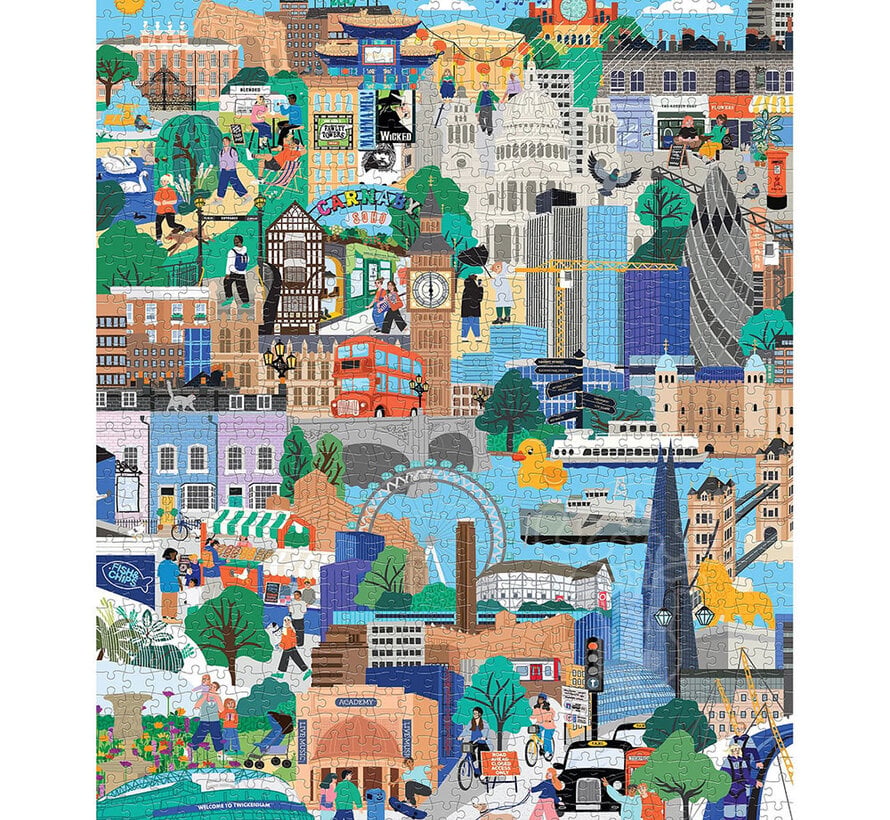 Ridley's London Calling City Life Puzzle 1000pcs