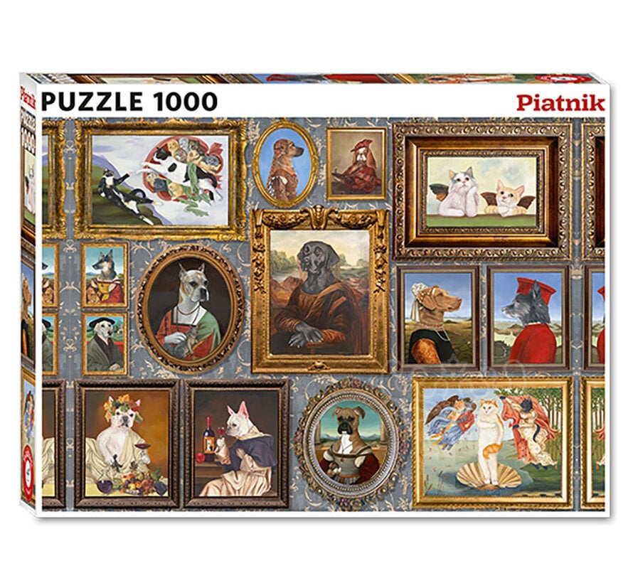 Piatnik Renaissance Menagerie Gallery Puzzle 1000pcs