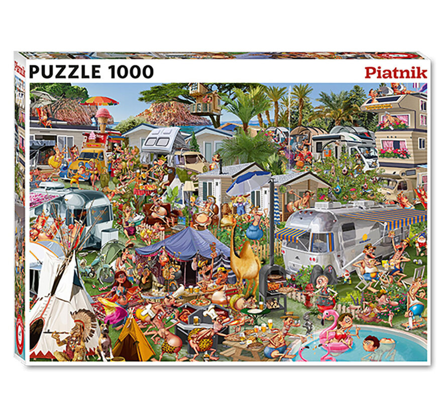 Piatnik Camping Chaos Puzzle 1000pcs