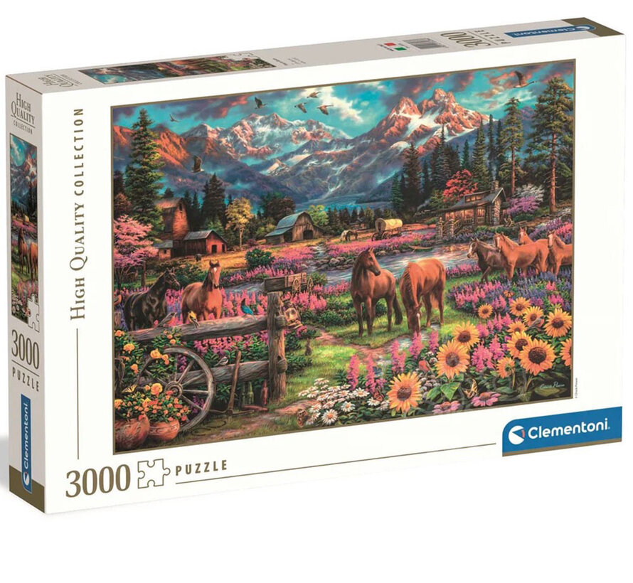 Clementoni Free to Roam Puzzle 3000pcs
