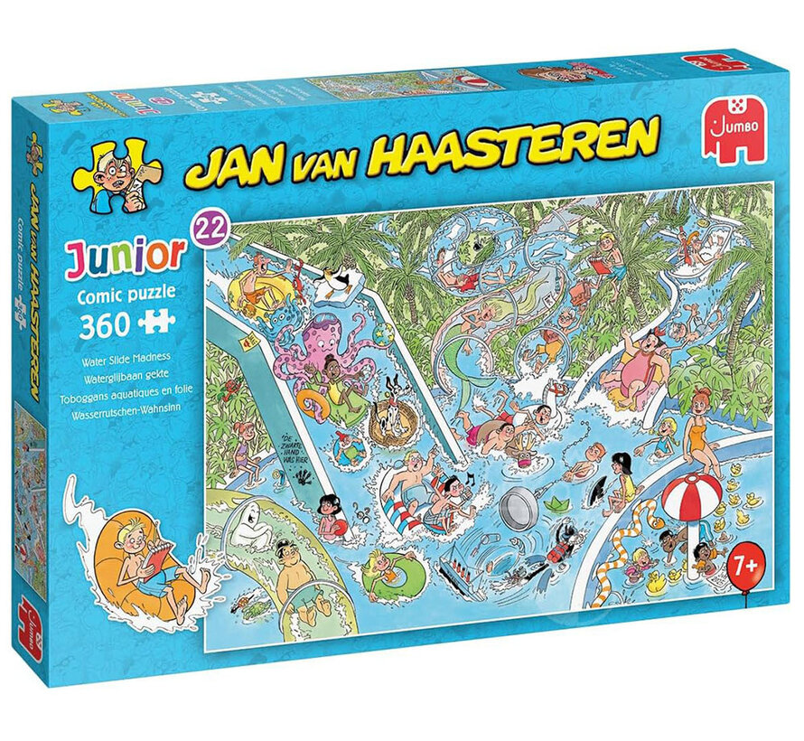 Jumbo Jan van Haasteren Junior #22 Water Slide Madness Puzzle 360pcs