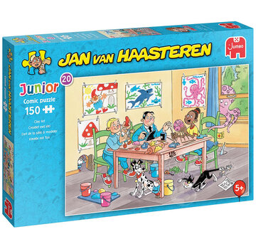 Jumbo Jumbo Jan van Haasteren Junior #20 Clay Art Puzzle 150pcs