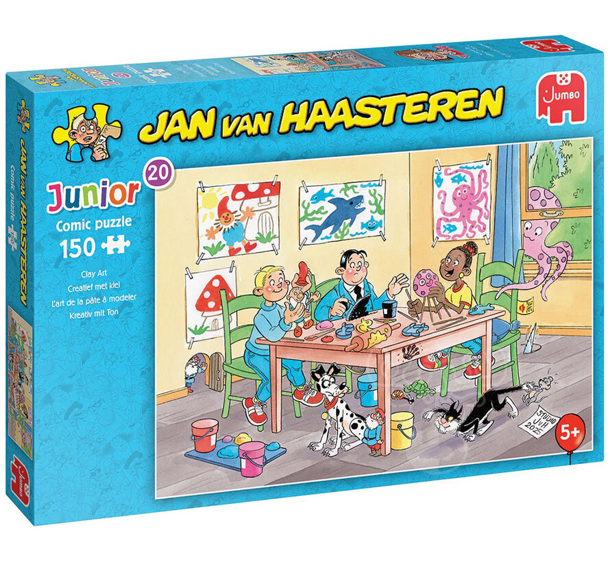 Jumbo Jan van Haasteren Junior #20 Clay Art Puzzle 150pcs