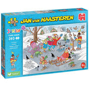 Jumbo Jumbo Jan van Haasteren Junior #17 Ice Skating Puzzle 240pcs