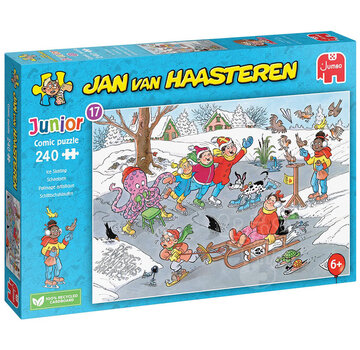 Jumbo Jumbo Jan van Haasteren Junior #17 Ice Skating Puzzle 240pcs
