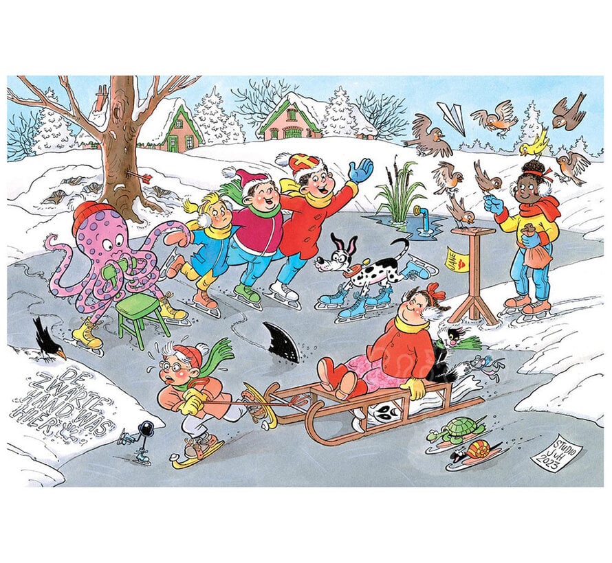 Jumbo Jan van Haasteren Junior #17 Ice Skating Puzzle 240pcs