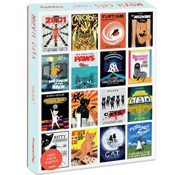 Happily Happily Movie Cats Puzzle 1000pcs