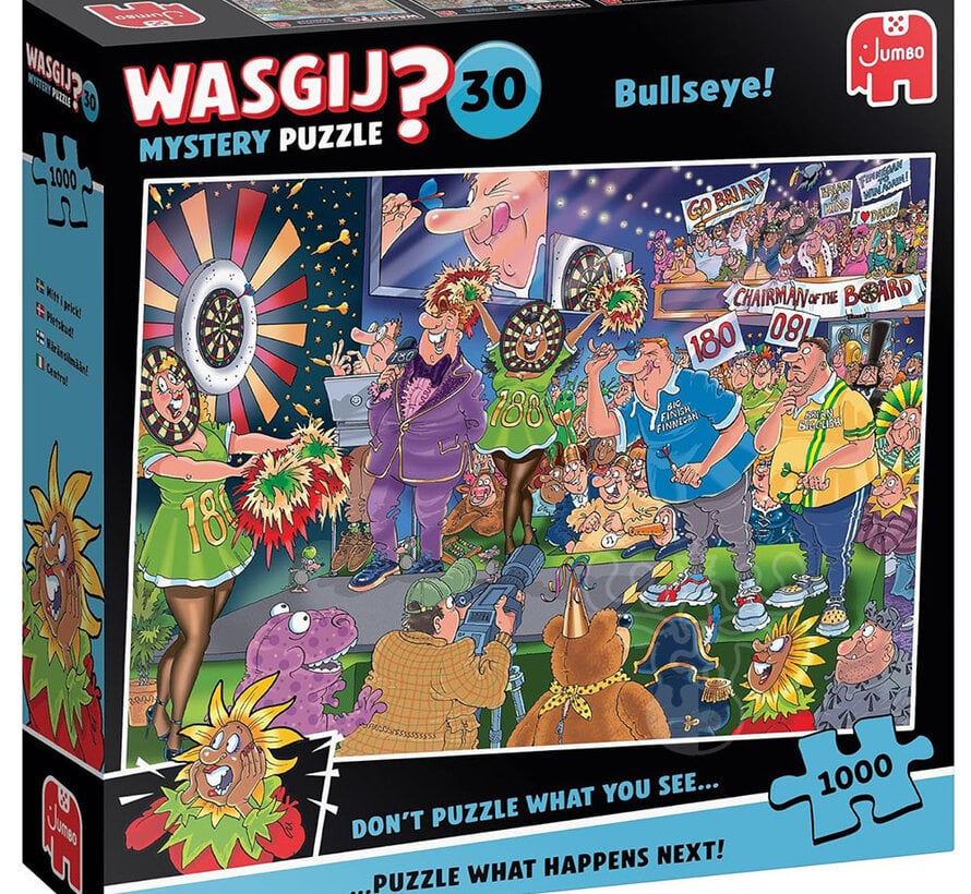 Jumbo Wasgij Mystery 30 Bullseye! Puzzle 1000pcs