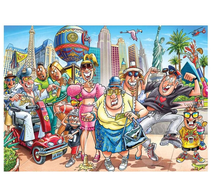 Jumbo Wasgij Original 48 What happens in Vegas! Puzzle 1000pcs