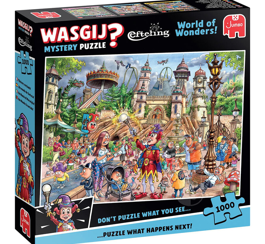 Jumbo Wasgij Mystery Efteling World of Wonders Puzzle 1000pcs