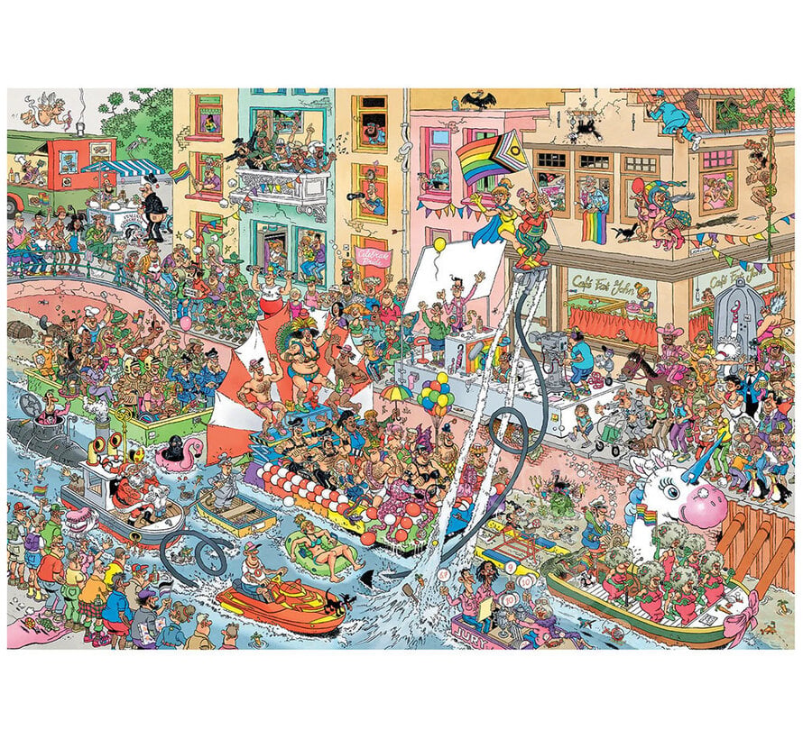 Jumbo Jan van Haasteren - Celebrate Pride! Puzzle 1000pcs