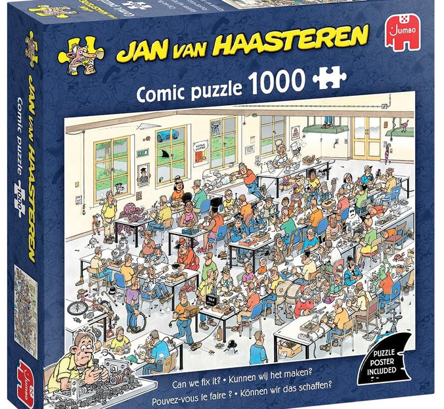 Jumbo Jan van Haasteren - Can we fix it! Puzzle 1000pcs
