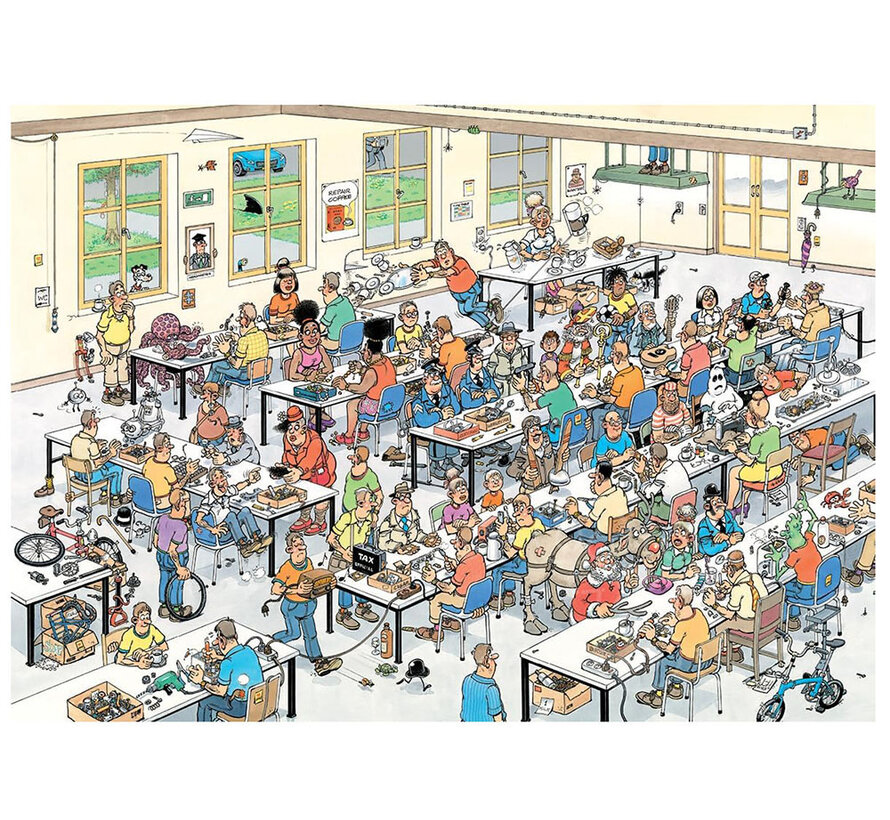 Jumbo Jan van Haasteren - Can we fix it! Puzzle 1000pcs