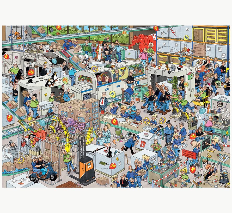 Jumbo Jan van Haasteren - Puzzle Works Puzzle 1000pcs
