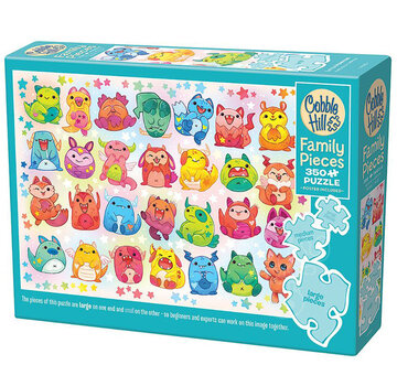 Cobble Hill Puzzles Cobble Hill Little Monsters Family Puzzle 350pcs