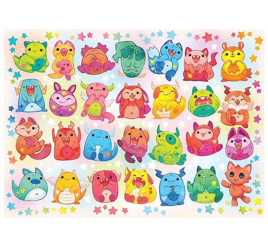 Cobble Hill Little Monsters Family Puzzle 350pcs