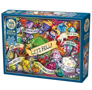 Cobble Hill Puzzles Cobble Hill Let's Roll! Puzzle 500pcs