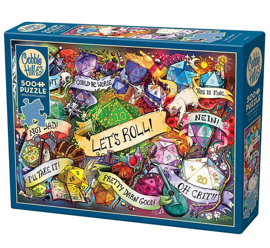 Cobble Hill Let's Roll! Puzzle 500pcs