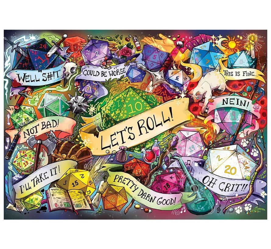 Cobble Hill Let's Roll! Puzzle 500pcs