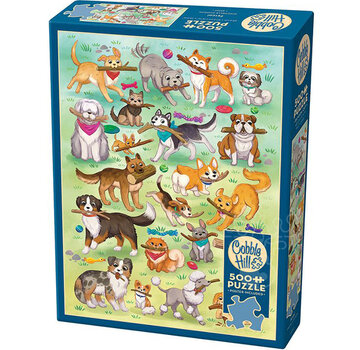 Cobble Hill Puzzles Cobble Hill Fetch! Puzzle 500pcs