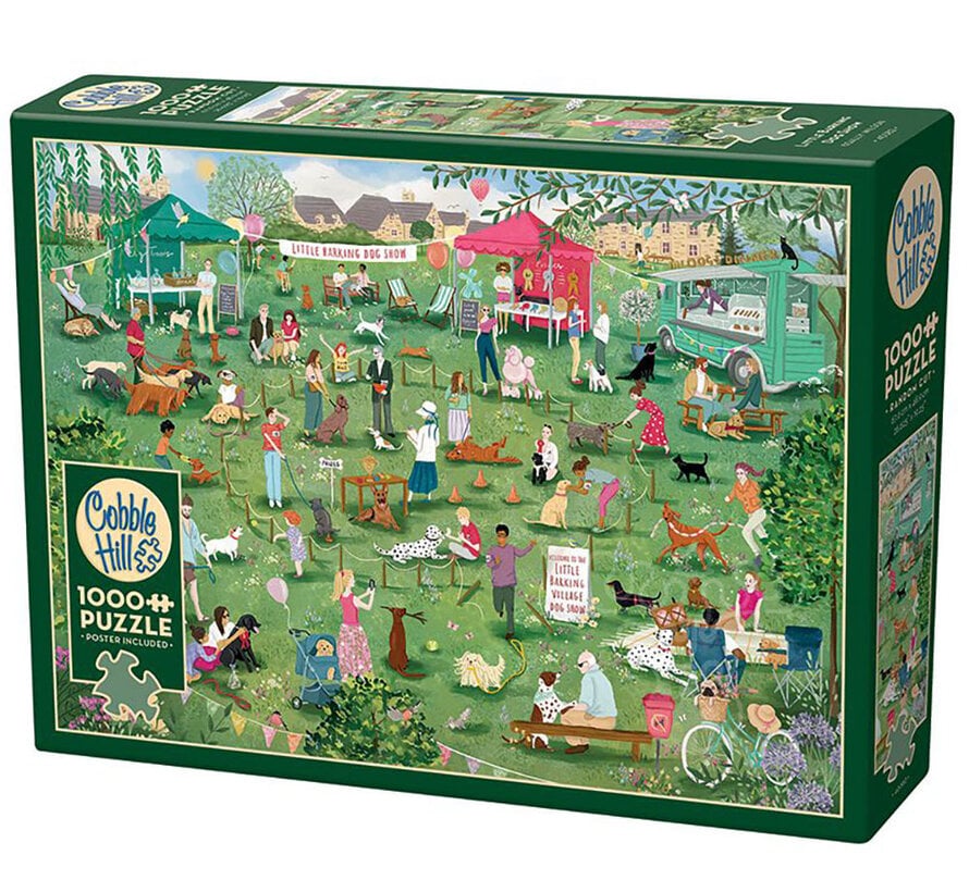 Cobble Hill Little Barking Dog Show Puzzle 1000pcs