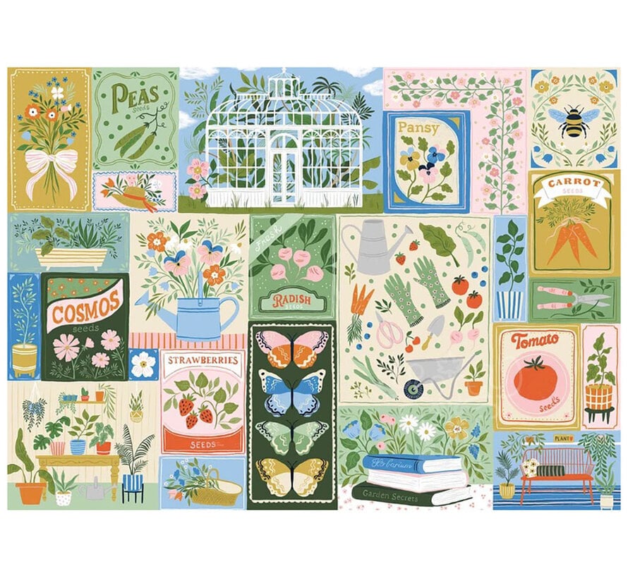Cobble Hill Planting Time Puzzle 1000pcs