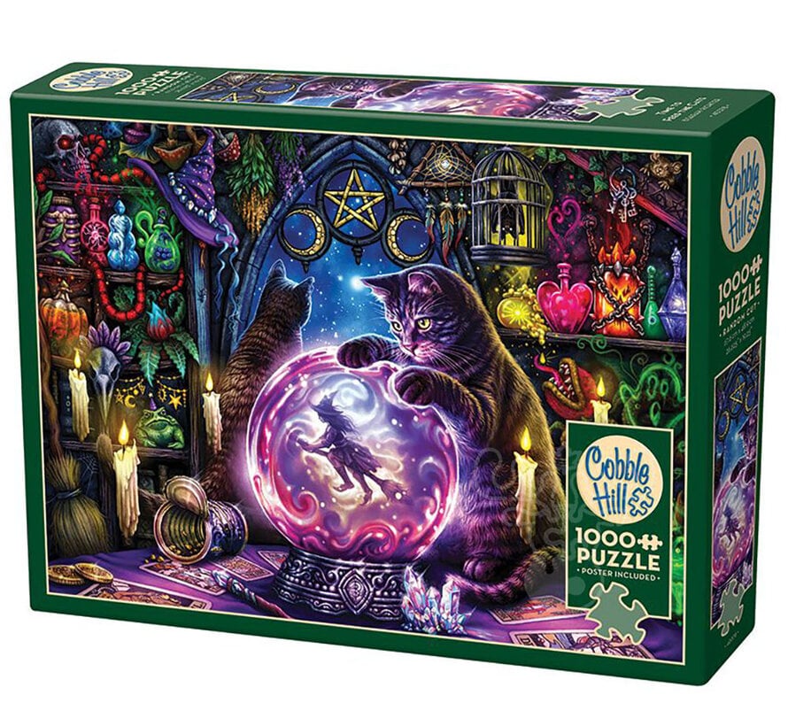 Cobble Hill Time to Feed the Cats Puzzle 1000pcs