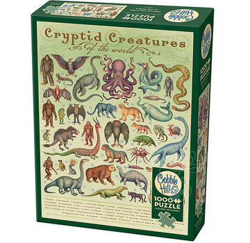 Cobble Hill Puzzles Cobble Hill Cryptid Creatures Puzzle 1000pcs