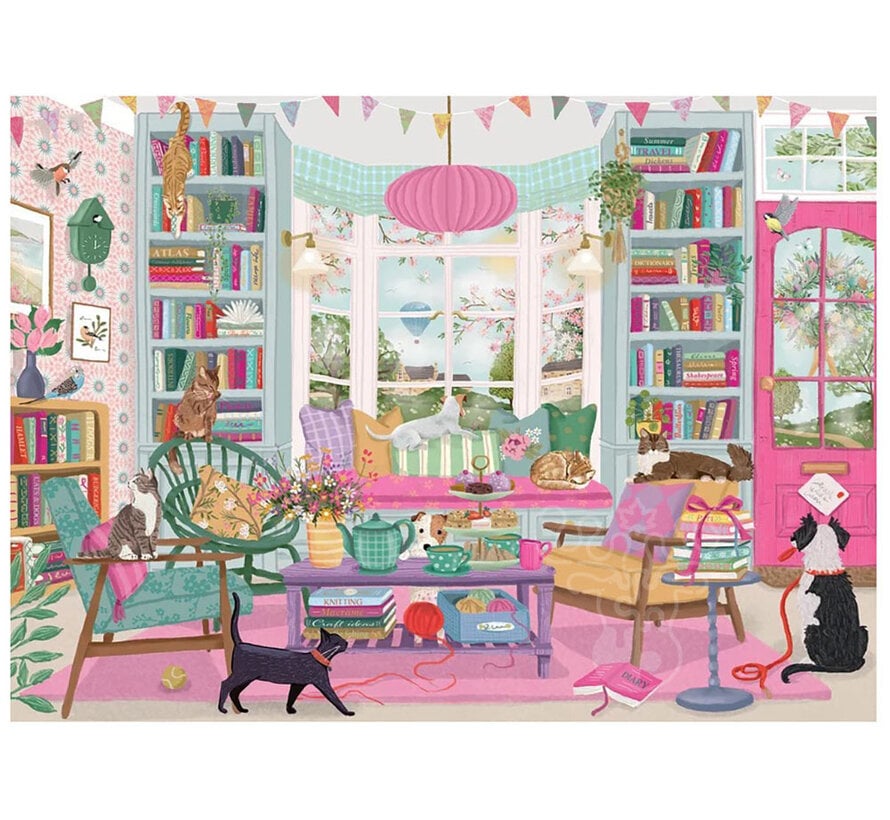 Cobble Hill Bookclub Puzzle 1000pcs