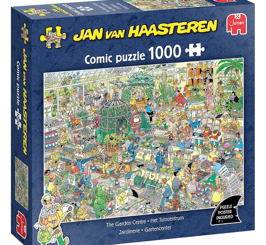 Jumbo Jan van Haasteren - The Garden Centre Puzzle 1000pcs