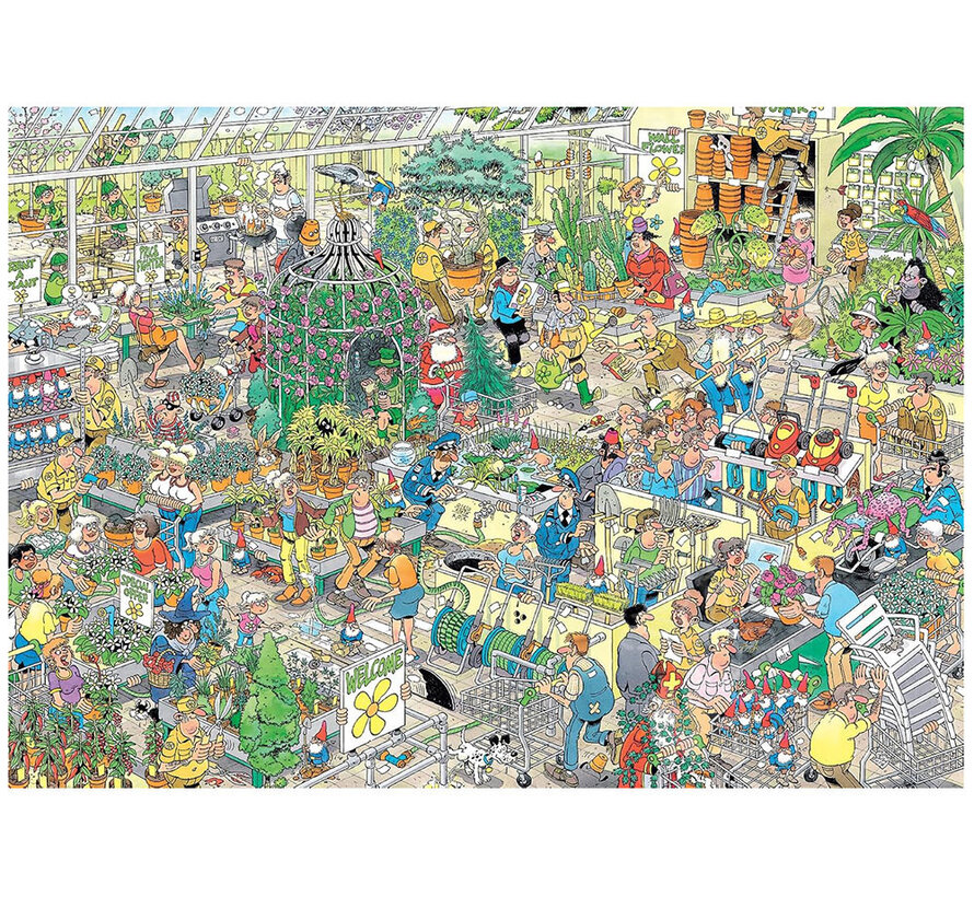 Jumbo Jan van Haasteren - The Garden Centre Puzzle 1000pcs