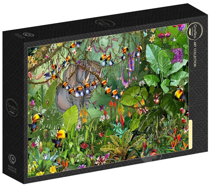 Grafika Jungle - François Ruyer Puzzle 1000pcs