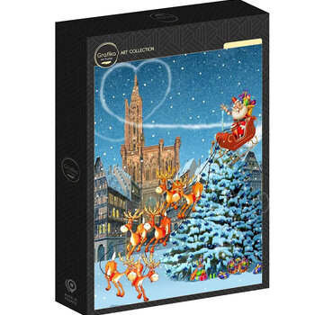 Grafika Grafika Strasbourg Cathedral at Christmas Puzzle 500pcs