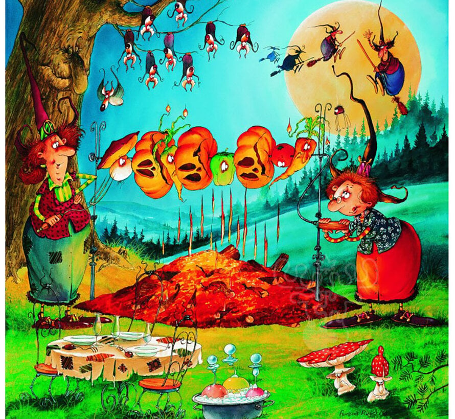 Grafika Witch - François Ruyer Puzzle 1000pcs