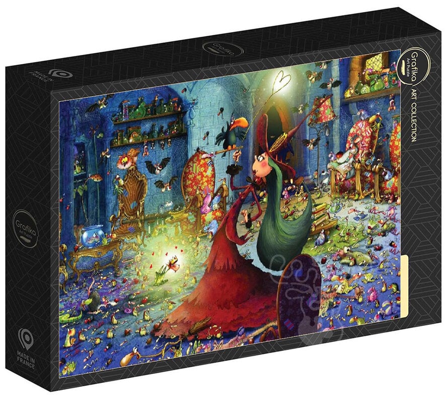 Grafika La Sorcière à la Baguette Magique - François Ruyer Puzzle 1000pcs