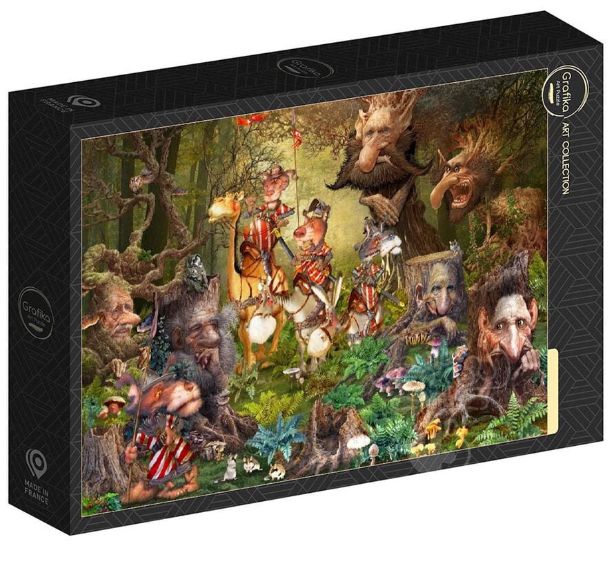 Grafika Trolls - François Ruyer Puzzle 1000pcs