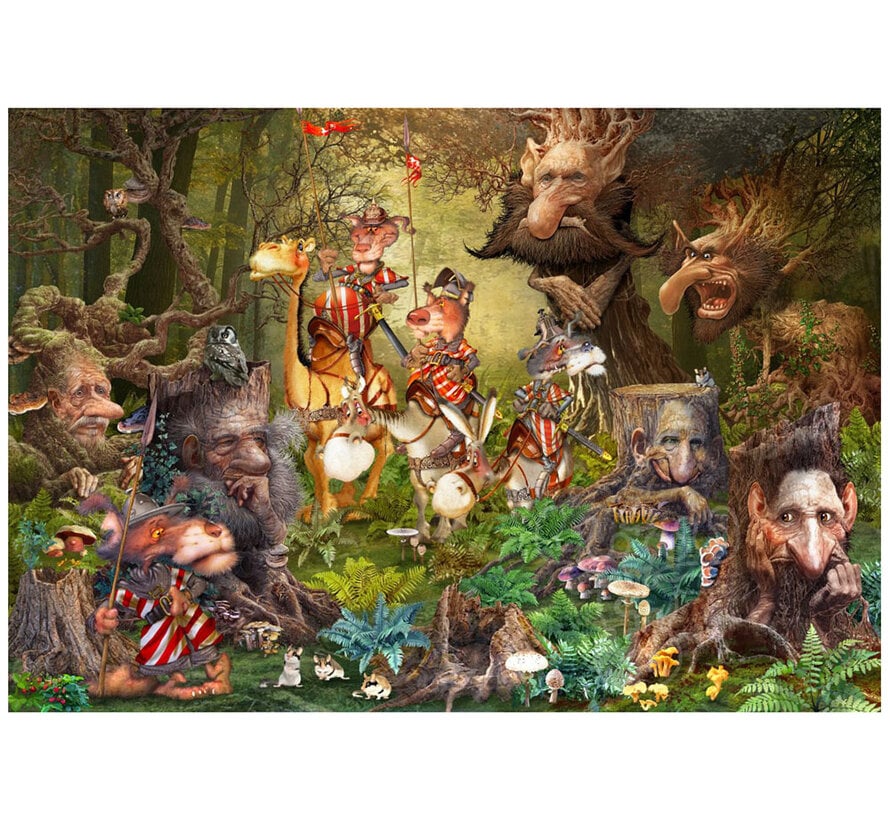 Grafika Trolls - François Ruyer Puzzle 1000pcs