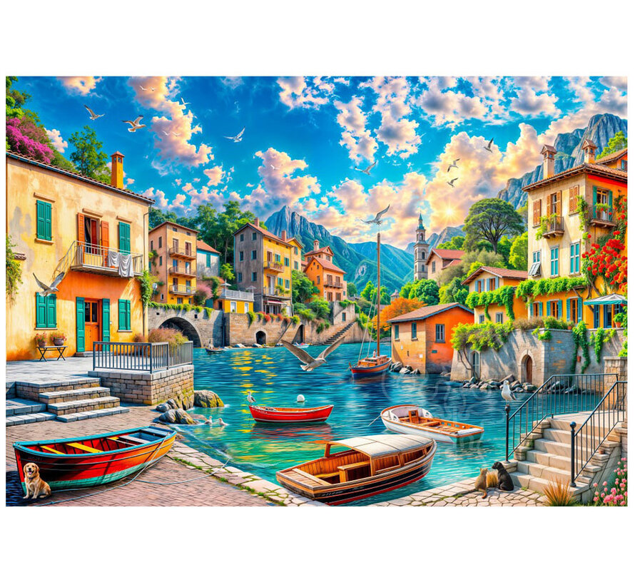 Grafika Le Village de Vacance Puzzle 1000pcs