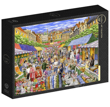 Grafika Grafika A Day at the Market Puzzle 1000pcs