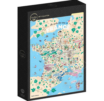 Grafika Grafika Wines of France Puzzle 1000pcs
