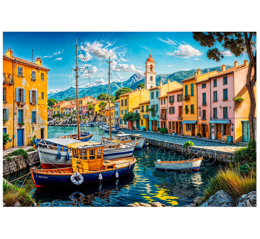 Grafika Le Village de Pêcheurs  Puzzle 1000pcs
