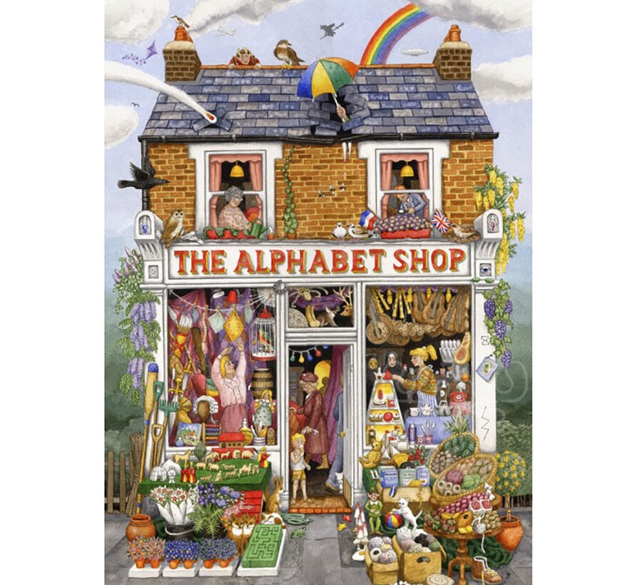 Grafika Alphabet Shop Puzzle 1000pcs